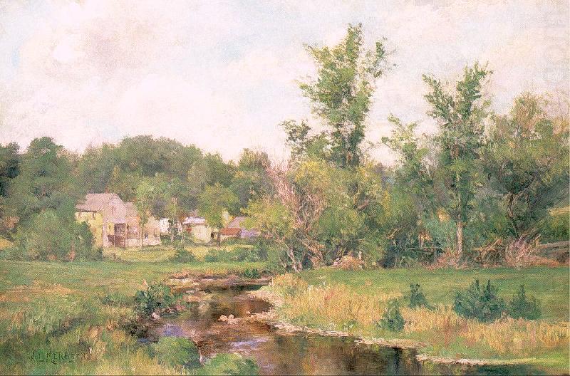 Metcalf, Willard Leroy Farm Scene china oil painting image